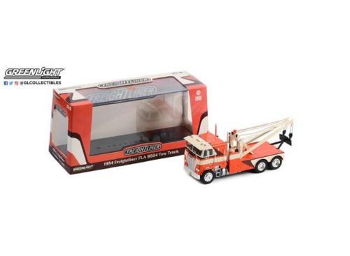 1:43 1984 Freightliner FLA 9664 Tow Truck, narancs/fehér /barna