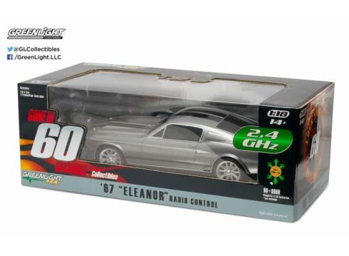 1:18 1967 Ford Mustang Shelby GT500 *Gone in Sixty Seconds (2000) Eleanor*. Full Function Radio Control