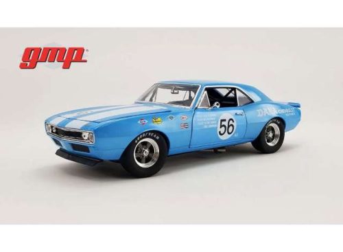 1:18 1967 Chevrolet Trans Am Camaro Z/28 #56 Dana Chevrolet Southgate, kék