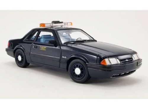 1:18 1988 Ford Mustang 5.0 SSP U.S. Air Force U-2 Chase Car Dragon Chaser, kék