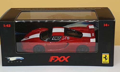 Ferrari FXX piros Limited Edition 2006 1:43 Hot Wheels Elite Special Series N5605 Modell