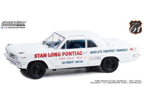 1963 Pontiac Tempest *Stan Long Pontiac Detroit, Michigan* Worlds Fastest Tempest driven by Stan Anltocer