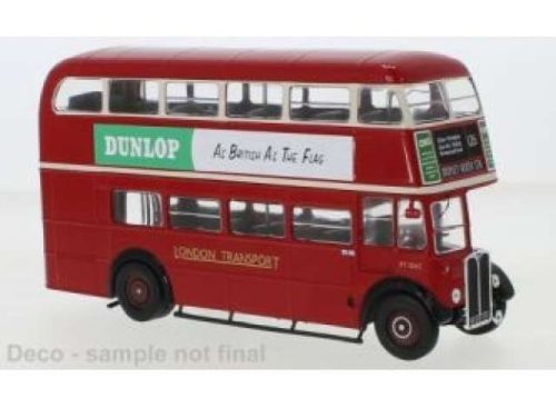 1:43 1939 AEC Regent III RT, piros