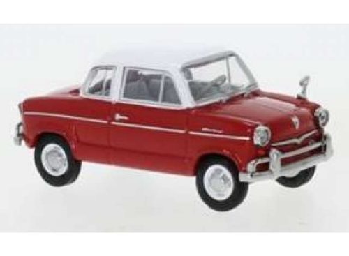 1:43 1959 NSU Prinz 30E, piros/fehér