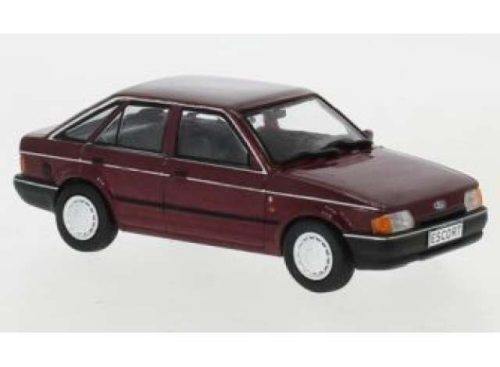 1:43 1988 Ford Escort MK IV, piros metallic