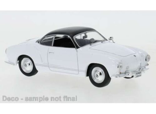 1:43 1962 Volkswagen Karmann Ghia Coupe, fehér/fekete