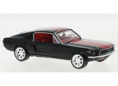 1:43 1967 Ford Mustang Fastback, fekete/piros