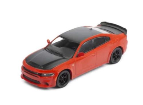 1:43 2021 Dodge Charger SRT Hellcat, piros/fekete