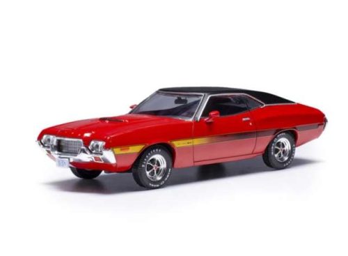 1:43 1972 Ford Gran Torino Sport, piros