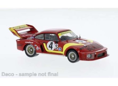 1:43 1978 Porsche 935/77A #4 K.Ludwig/H.Heyer, 6h ezüststone, piros/sárga