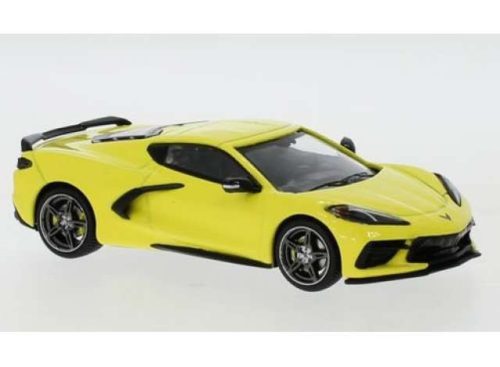 1:43 2020 Chevrolet Corvette C8, sárga