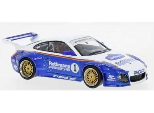 1:43 Porsche 911 Old and New (997) #1 Rothmans-Porsche,  fehér/kék