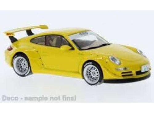 1:43 Porsche RWB 997, sárga