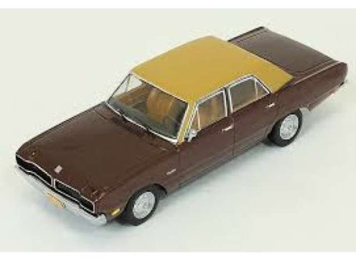 1:43 1976 Dodge Dart Grand Sedan, barna with beige roof