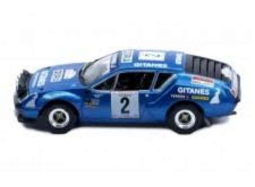 1:43 1976 Alpine A310, #2 J-C.Andruet/Biche Gitanes Tour de Corse, kék