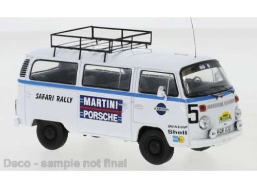 1978 Volkswagen T2 Bus Team Porsche Martini Safari Rally Assistance Van, fehér