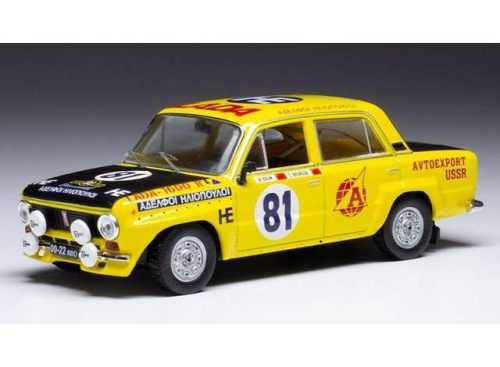 1:43 1977 Lada 1600 #81 Rallye Acropolis S. Brundza/ A. Brum