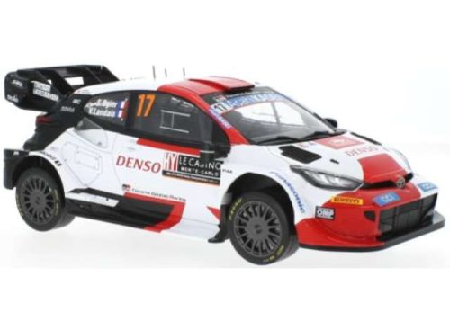 1:18 2023 Toyota GR Yaris #17 S.Ogier/ V.Landais, Rallye WM Rally Monte Carlo, fehér/piros