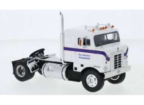 1:43 Kenworth Bullnose *Ross Mackie Transport*, fehér/kék