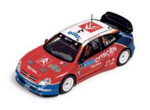 1:43 Citroen Xsara WRC #3 Loeb/Elena winner Sweden Rally 2004