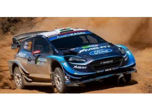 2019 Ford Fiesta WRC #33 Evans/Mart Rally Mexico, kék/fekete