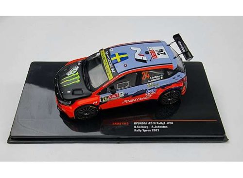 1:43 2021 Hyundai i20 N Rally 2 #24 O. Solberg/A. Johnston Rally WM Rally Ypres, various