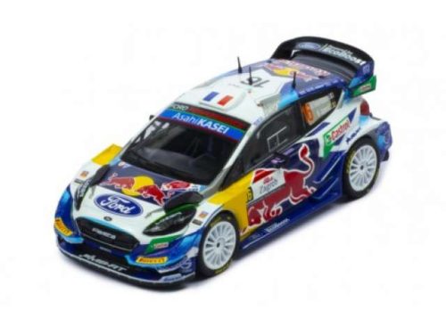 1:43 2021 Ford Fiesta WRC #16 A. Fourmaux/R. Jamoul Rally Croatie, fehér/kék