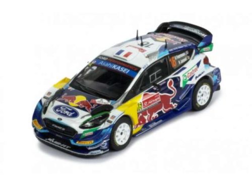 1:43 2021 Ford Fiesta WRC #16 A. Fourmaux/R. Jamoul Rally Portugal, fehér/kék