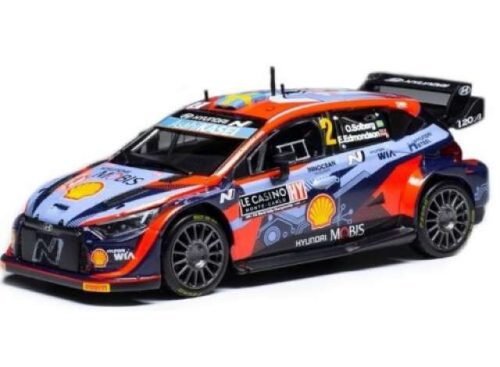 1:43 2022 Hyundai i20 N Rally 1 #02 WRC O.Solberg/E. Edmondson Rally Monte Carlo, various