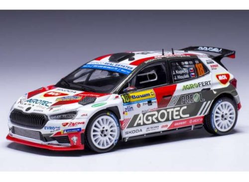 1:43 2023 Skoda Fabia Rally2, #18 J.Kopecky/J.Hlousek, Barum Rally, various