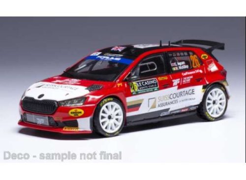 1:43 2024 Skoda Fabia Rally2, #26 C.Ingram/ H.MCKillop, WRC Rallye Monte Carlo, various