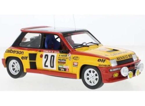 1:18 1981 Renault 5 Turbo *Calberson* #20 Rally WM Rally Monte Carlo B. Saby/D. Le Saux, piros/sárga