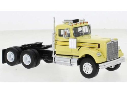 1:43 1970 fehér Western Star 4864, sárga