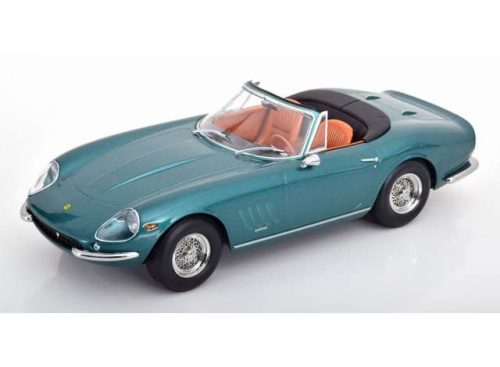 1:18 1967 Ferrari 275 GTB 4 NART Spyder, zöld metallic