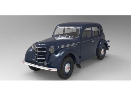 1954 Moskvich 400-420 *Diecast Series*, dark kék