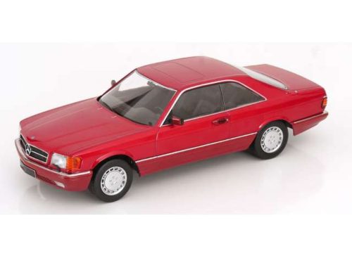 1:18 1985 Mercedes 500 SEC C126, piros