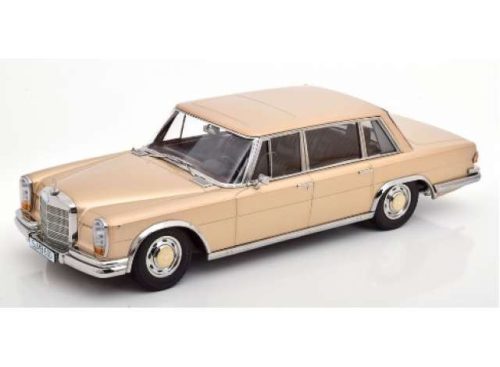 1963 Mercedes Benz 600 SWB W100, light arany/chrome