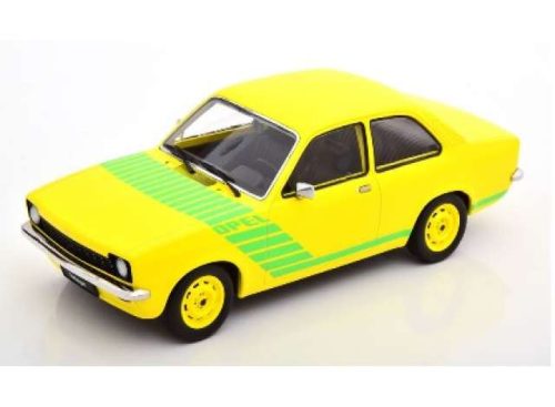 1:18 1973 Opel Kadett C Swinger, sárga/zöld