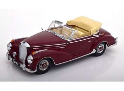 1:18 1957 Mercedes Benz 300 SC W188 Cabrio, dark piros