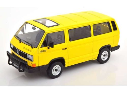 1:18 1987 Volkswagen Bus T3 Syncro, sárga