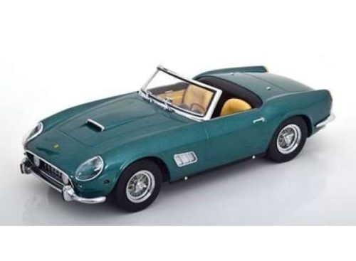 1:18 1960 Ferrari 250 GT Califonia Spyder, zöld metallic/ezüst