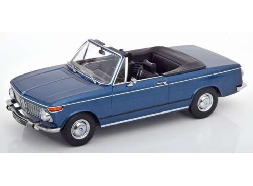 1:18 1968 BMW 2002 Cabrio, dark kék metallic