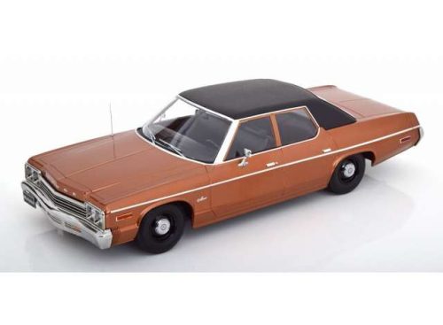 1:18 1974 Dodge Monaco, vinyl roof brown/fekete