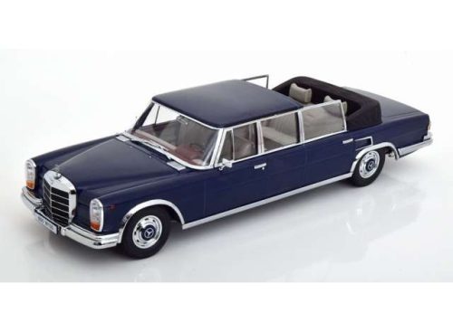 1:18 1964 Mercedes Benz 600 W100 Landaulet, dark kék