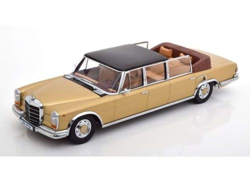 1:18 1964 Mercedes Benz 600 W100 Landaulet, arany/fekete