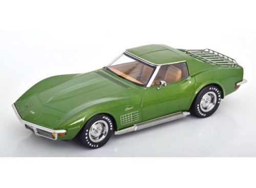 1:18 1972 Chevrolet Corvette C3, light zöld metallic