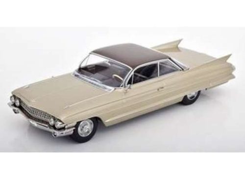 1:18 1961 Cadillac Series 62 Coupe DeVille, beige metallic