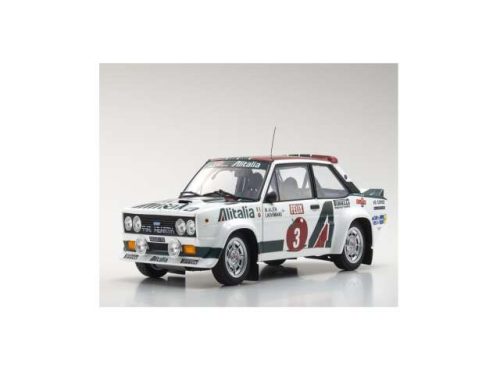 1:18 Fiat 131 Abarth 1978 1000 Lakes Alitalia #3, fehér/zöld/piros