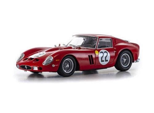 1:18 1962 Ferrari 250 GTO #22 2nd place Le Mans, piros 