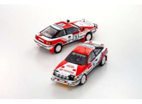 1:18 1990 Toyota Celica GT Four Safari #3, piros/fehér